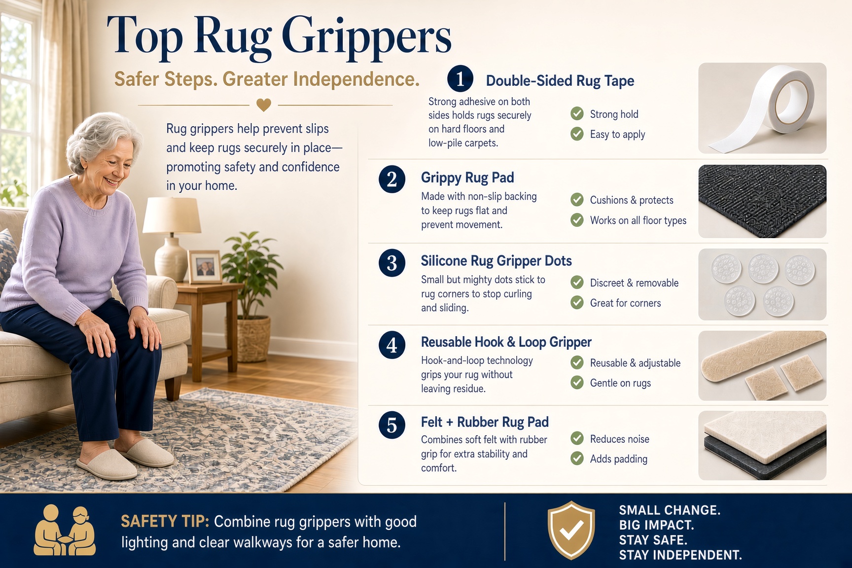 Top Rug Grippers