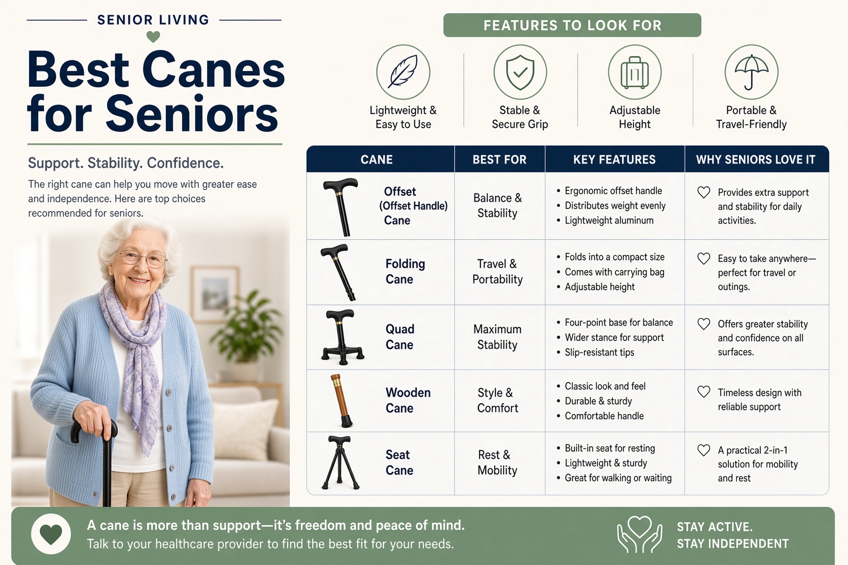 Best Cane for Seniors